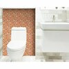 Homeroots 4 x 4 in. Terra Cotta Tango Peel & Stick Tiles 399995